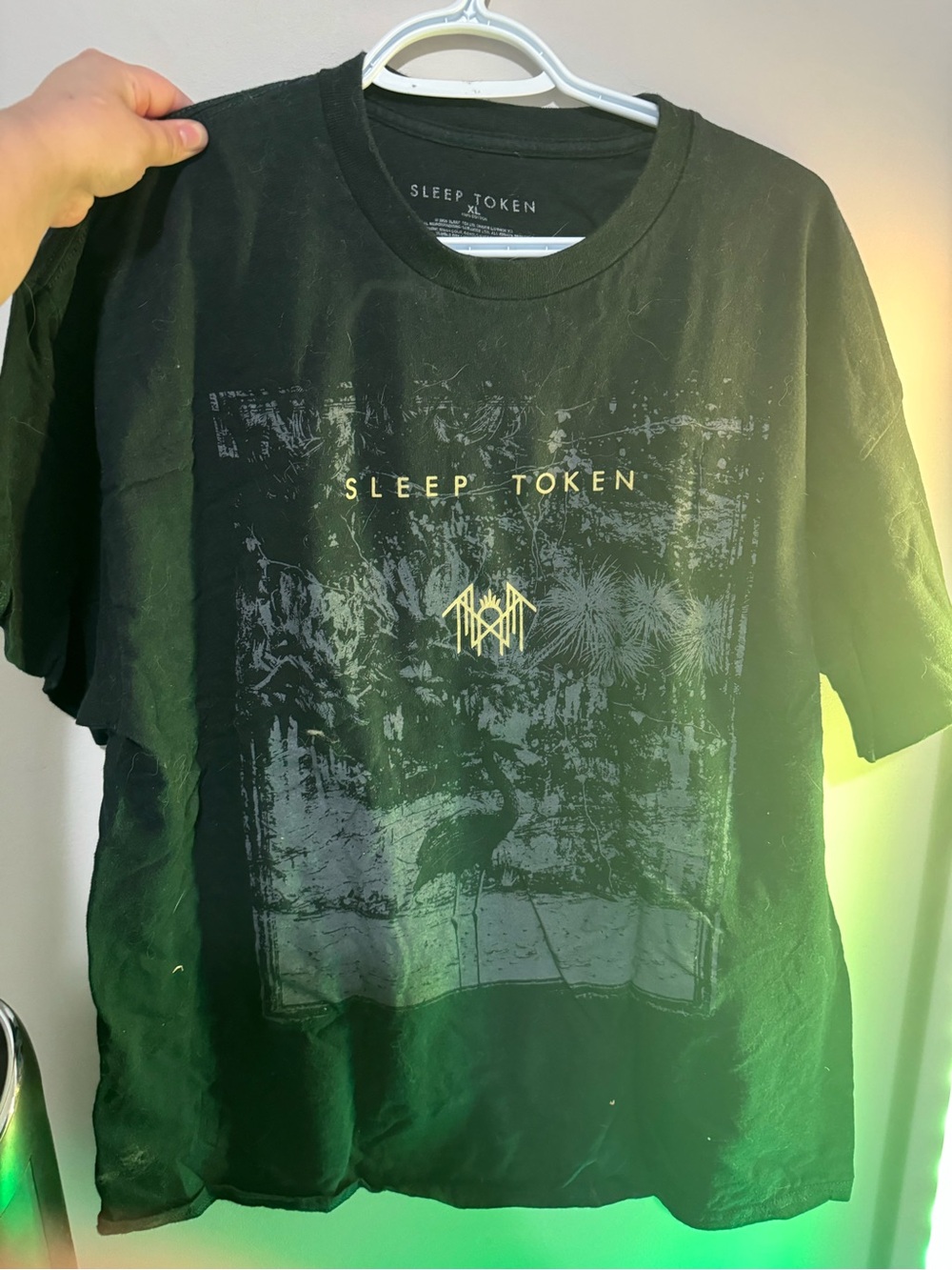 Sleep Token Graphic Shirt Black Band Merch Tee XL